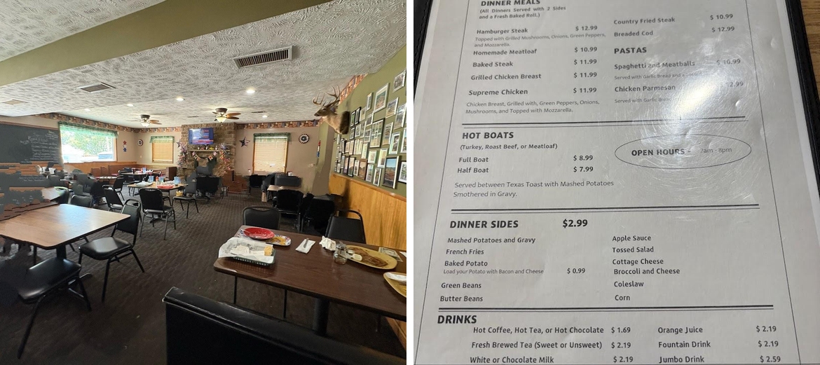 Moonie's Menu