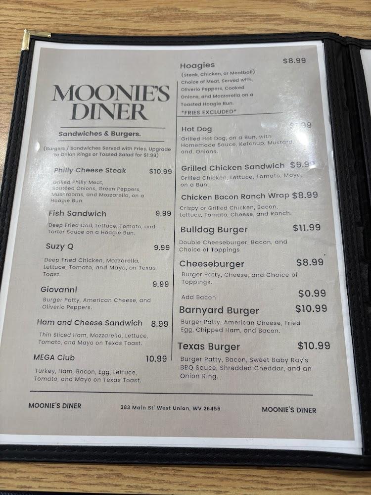 Moonie's Menu image 2